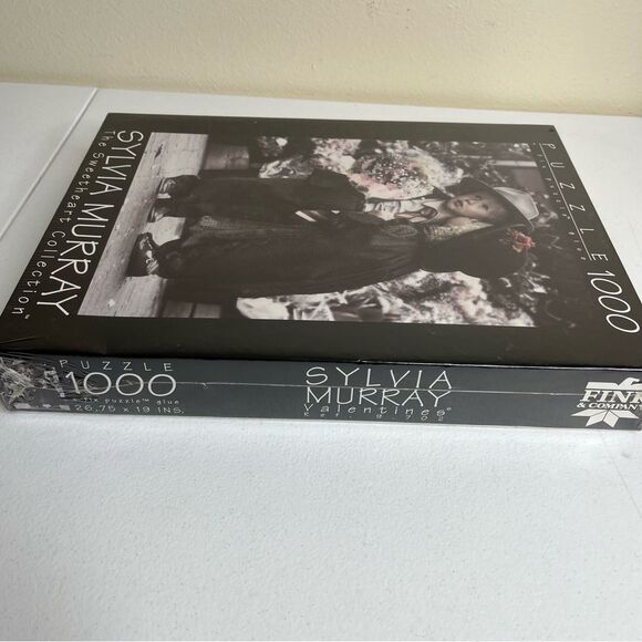 New Sylvia Murray The Sweetheart Collection Kiss Puzzle 1000 Pieces Made in USA - Picture 3 of 6